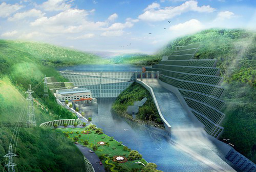 浏阳老挝南塔河1号水电站项目